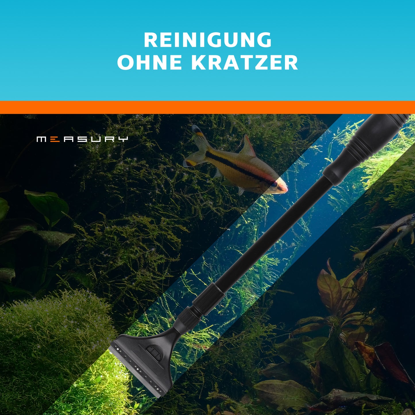 Scheibenreiniger Aquarium