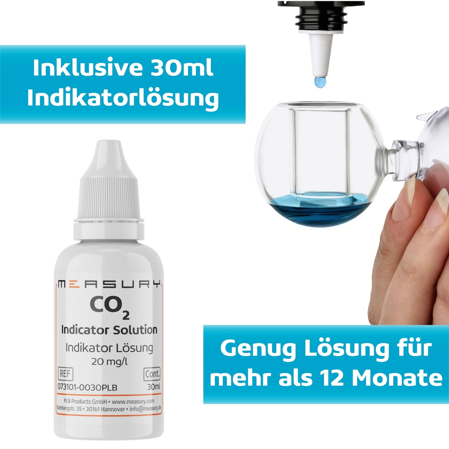 Aquarium CO2 Dauertest ORB