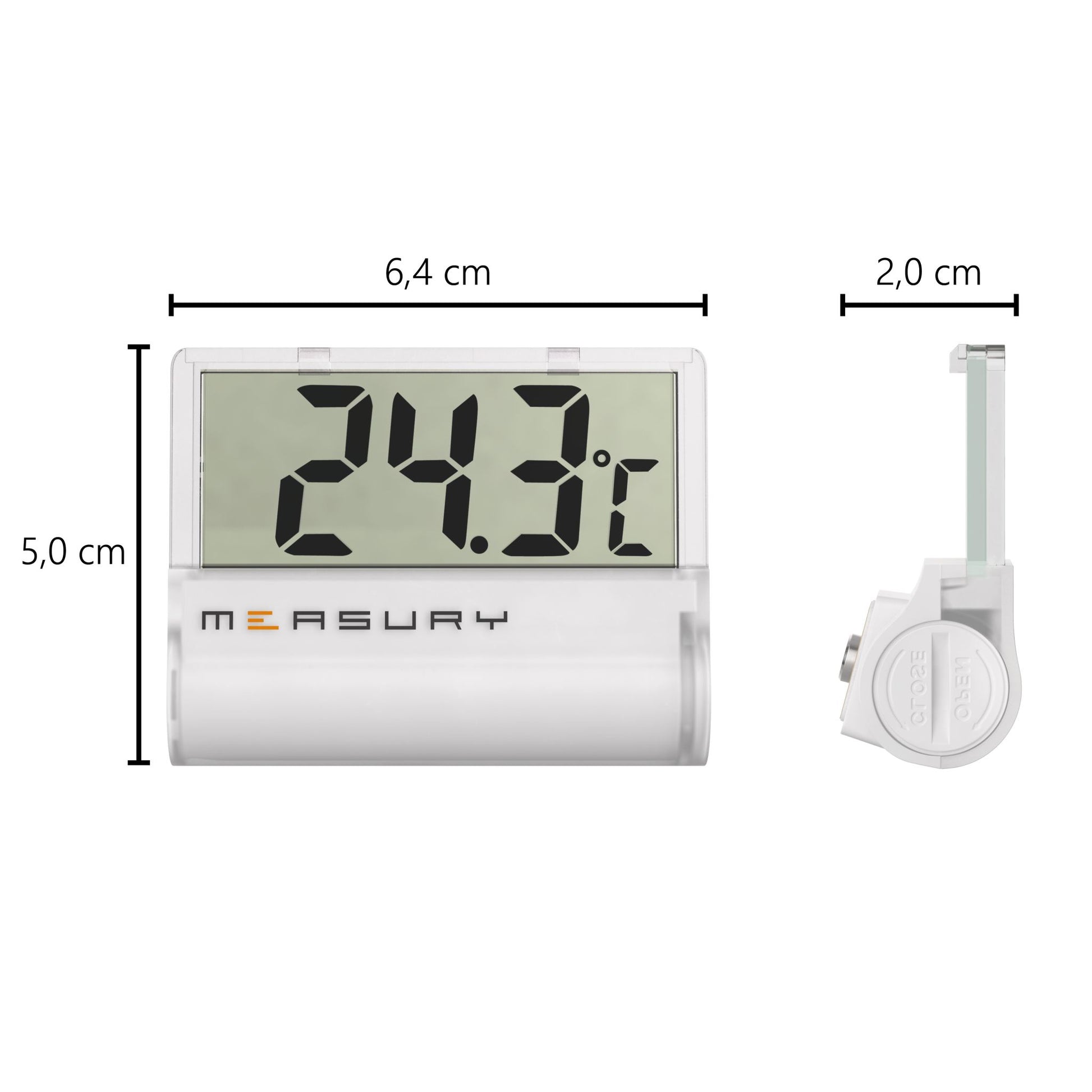 Günstiges Aquarium Thermometer zum Kleben – Measury